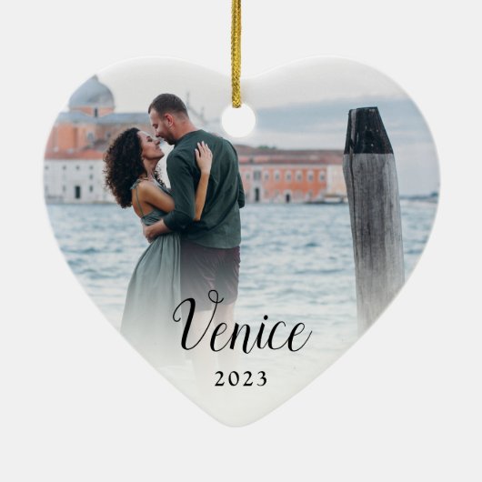 Custom Capeymoon Foto Keramik Ornament (Hinten)