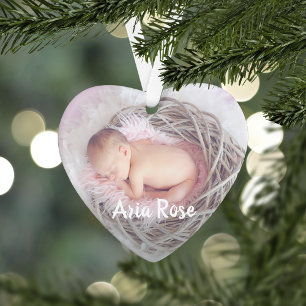 Custom Capture Baby Foto Ornament