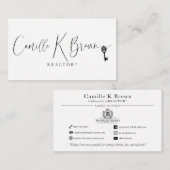 Custom Card Design | Not Editable Zazzle Template Visitenkarte (Vorne/Hinten)