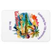Custom CARIBBEAN CRUISE Door | Beibehalten Magnet (Horizontal)
