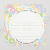 Custom Carol | Als Button Niedlich | Ratenkarte Hinweiskarte (Vorne/Hinten)