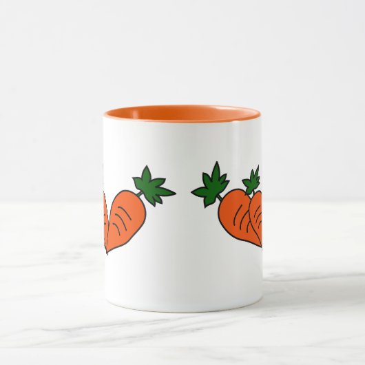Custom Carrot Tasse (Zentrum)