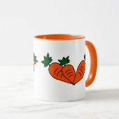 Custom Carrot Tasse (VorderseiteRechts)