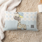 Custom Cartoon Baby Boy Giraffe Accent Kissen (Decke)