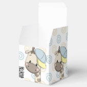 Custom Cartoon Baby Boy Giraffe Geschenkschachtel (Geöffnet)