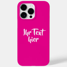 Custom Case-Mate iPhone 14 Pro Max Hüllen Mit Text