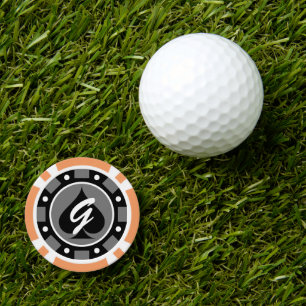 Custom Casino Poker Chip Golf Ball Marker