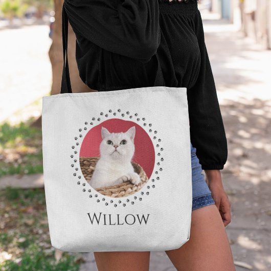 Custom Cat Foto Bag - Personalisiertes Haustierges Tasche