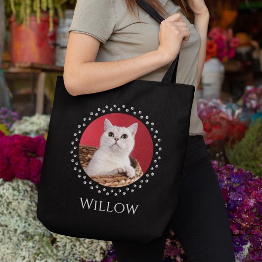 Custom Cat Foto Bag - Personalisiertes Haustierges Tasche