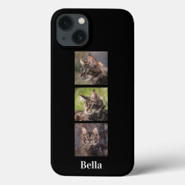 Custom Cat Foto Collage Monogram Pet Case-Mate iPhone Hülle