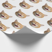 Custom Cat Foto Personalisiert Gift Wrap Geschenkpapier (Ecke)