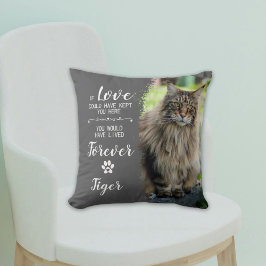 Custom Cat Foto Throw Kissen