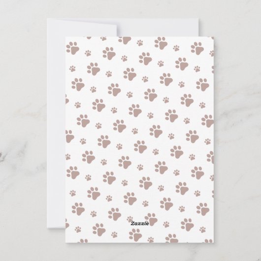 Custom Cat Foto Weihnachten (Rückseite)