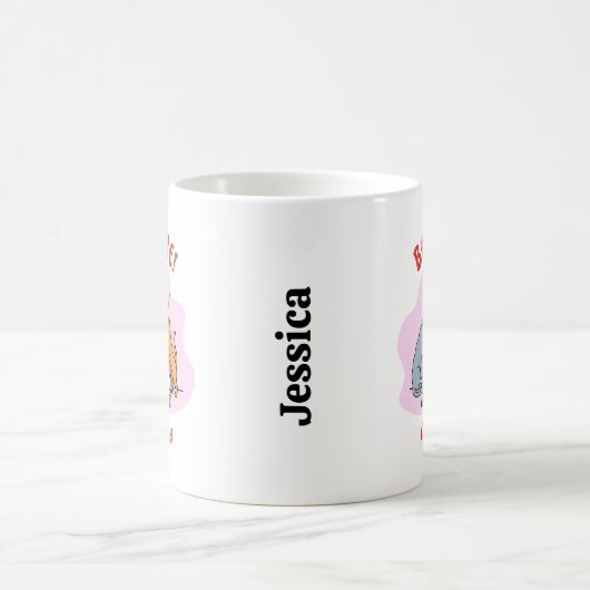 Custom Cat Lover Mug – Personalized Gift Kaffeetasse (Mittel)