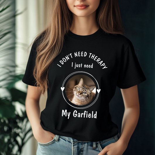 Custom Cat Lover - Personalisiertes Beigeschenk fü T-Shirt