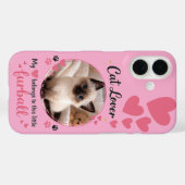 Custom Cat Lover Phone Case with Photo  (Rückseite (Horizontal))