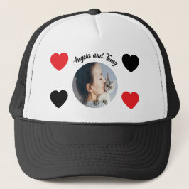 Custom Cat Lover Trucker Hat - Personalisiertes Fo Truckerkappe