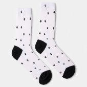 Custom Cat Photo Paw Print Socken (Rechts)