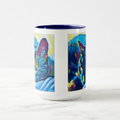 Custom Cat Portrait Painting - Forever Loved Per Tasse (Zentrum)