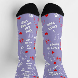 Custom Cat Socks for Cat Lovers! Funny Cat Socks Socken