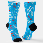 Custom Cat Socks for Cat Lovers! Funny Cat Socks Socken (Gewinkelt)