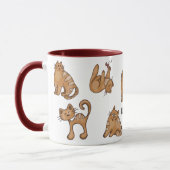 Custom Cat Tasse - Personalisiertes Geschenk für H (Links)