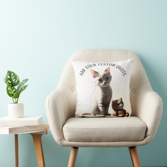 Custom Cats Forever  Kissen (Stuhl )