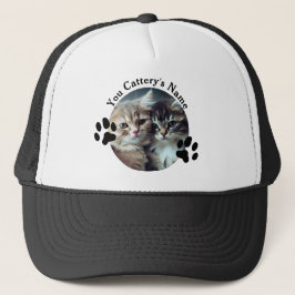 Custom Catterner Owner Trucker Hat - Personalisier Truckerkappe