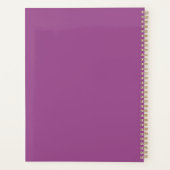 Custom Cattleya Orchid-Notebook | Personalisiert Planer (Rückseite)