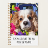 Custom Cavalier Dog Planner Planer (Vorderseite)