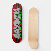 CUSTOM CAYDEN GRAFFITI SKATEBOARD (Vorderseite)