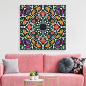 Custom Celtic Knot Abstrakt Wrapped Canvas Leinwanddruck (Insitu (Wohnzimmer))