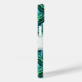 Custom Celtic Knot - Blue Green Black Case-Mate iPhone Hülle (Rückseite / Rechts)