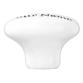 Custom Ceramic Drawer Pull Keramikknauf (Seitenansicht)