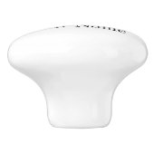 Custom Ceramic Drawer Pull Keramikknauf (Seitenansicht)