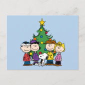 Custom Charlie Brown und Freunde Postkarte (Vorderseite)