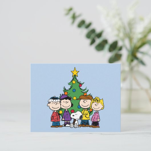 Custom Charlie Brown und Freunde Postkarte (Stehend Vorderseite)
