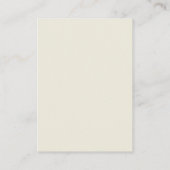 custom: Charming Damask Placecards (plum) Platzkarte (Rückseite)