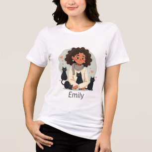 CUSTOM Chat Mama Life Design Tri-Blend Shirt