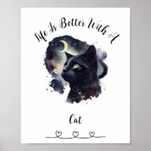 Custom Chat Pet Wall Art Poster