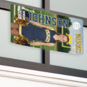 Custom Cheerleading Senior Cheer Homecoming Game Banner (Äußeres Gebäude)