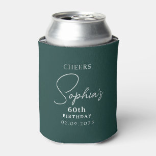 Custom Cheers Meilenstein Geburtstag kann kühler Dosenkühler