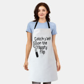 Custom Chef Apron - Personalized Name Cooking Schürze (Getragen)