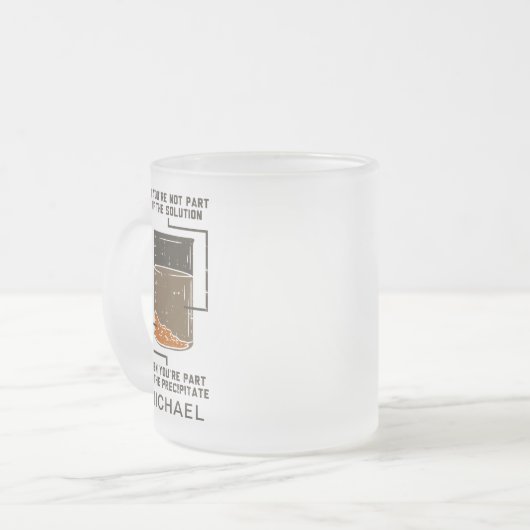 Custom Chemistry Solution Präzipitative Labrador T Mattglastasse (Vorderseite Links)