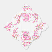 Custom Cherry Blossom Gastgeschenk Hochzeit Gesche Geschenkschachtel (Ungefaltet)