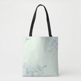 Custom Chic Floral Tasche