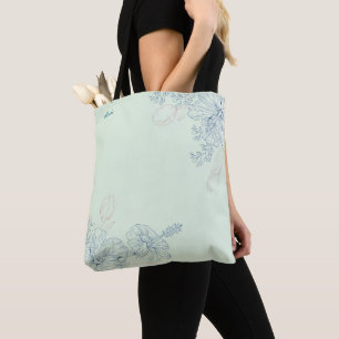 Custom Chic Floral Tasche