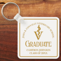 Custom Chic Gold Veterinary School Abschluss