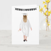 Custom Chic Law School Abschluss Karte (Gelbe Blume)