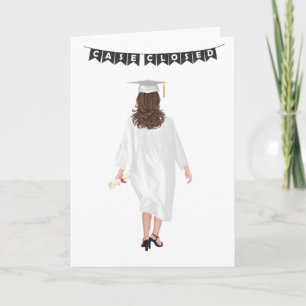 Custom Chic Law School Abschluss Karte